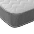 Starlight Beds Zig Zag Hybrid Single Mattress - 19cm Deep, Soft Firmness - 3ft Single (90cm x 190cm)