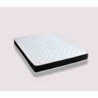 Starlight Beds Midnight Cooltouch Hybrid Mattress - 18cm Deep, Soft Feel - 4ft Small Double (120cm x 190cm)