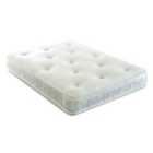 Starlight Beds Galaxy Hand-Tufted Hybrid Mattress - 20cm Deep, Quilted Soft Sleep Surface - 4ft6 Double (135cm x 190cm)