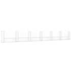 vidaXL U-shape Gabion Basket with 7 Posts Iron 740x20x100 cm