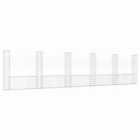 vidaXL U-shape Gabion Basket with 6 Posts Iron 620x20x150 cm