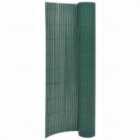 vidaXL Double-Sided Garden Fence 110x300 cm Green