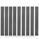 vidaXL Replacement Fence Boards 9 pcs WPC 170 cm Grey