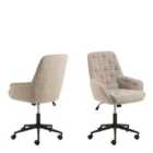 Furniture To Go Erik Gas Lift Desk Chair In Monza Beige