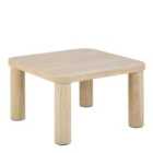 Furniture To Go Solano Square Coffee Table In Light Travertine 60 X 60 Cm