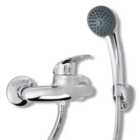 Vidaxl Bath Shower Mixer Tap Kit Chrome