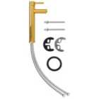 Vidaxl Bathroom Mixer Tap Gold 12X30 Cm