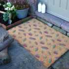 Crystal Pattern Coir Doormat (90 X 60Cm)