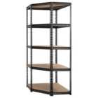 Buffalo 5 Tier Corner MDF Shelf - 1830mm