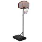 Vidaxl Basketball Stand Black 237-307 Cm Polyethene