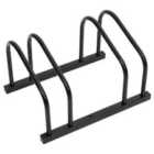 Vidaxl Bike Rack For 2 Bikes Black Steel