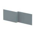 nuie Square Shower Bath Front Panel - Costal Grey