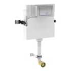 Geberit Alpha Concealed Cistern 980Mm, Plus Square Flush Plate