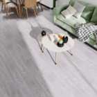 Garden Sanctuary 14Pcs Wood Grain Spc Vinyl Flooring - White