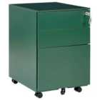 Beliani Storage Unit CAMI Metal Green