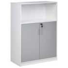 Beliani Storage Unit ZEHNA Light Grey