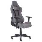 Beliani Gaming Chair Swivel WARRIOR Dark Grey