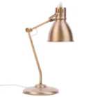 Beliani Desk Lamp MONSAN Adjustable Metal Brass