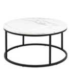 Furniture To Go Spiro Coffee Table With White Marble Top