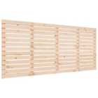 vidaXL Wall Headboard 206x3x91.5 cm Solid Wood Pine (824668)