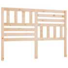 vidaXL Bed Headboard 126x4x100 cm Solid Wood Pine (814134)
