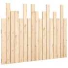 vidaXL Wall Headboard 108x3x80 cm Solid Wood Pine (824773)