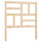 vidaXL Bed Headboard 81x4x104 cm Solid Wood Pine (818165)