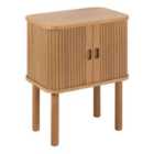 Furniture To Go Langley Square Bedside Table In Oak