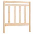 vidaXL Bed Headboard 95x4x100 cm Solid Wood Pine (822242)
