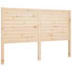 vidaXL Bed Headboard 146x4x100 cm Solid Wood Pine (819020)