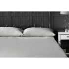 Belledorm Cotton Sateen 300 Count Housewife 50Cm X 75Cm Pillowcase Pair - Platinum