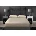 Belledorm Cotton Sateen 300 Count Extra Deep 38Cm Fitted Sheet Single - Ivory