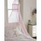 Country Club Popsicle Design Children's Bed Canopy - Pink