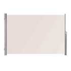 Costway 300 x 180 cm Retractable Folding Side Awning with Handle