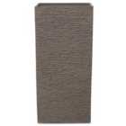 Beliani Plant Pot Gaza 40cm Dark Brown