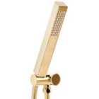 Beliani Shower Head Yarari Brass Gold