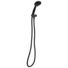 Beliani Shower Head And Hose Kit Macay 3-function Black