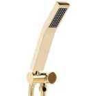 Beliani Shower Head Amboro Brass Gold