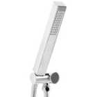 Beliani Shower Head Yarari Brass Silver