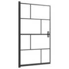 Vidaxl Shower Enclosure Esg 80X140 Cm Black