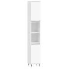 Vidaxl Bathroom Cabinet White 30X30X190 Cm Engineered Wood