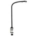 Beliani LED Clamp-on Desk Lamp Auriga With Motion Sensor Metal Black