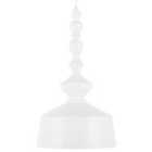 Beliani Pendant Lamp Driva Metal White