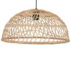 Beliani Pendant Lamp Ravine Rattan Natural