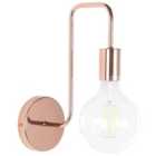 Beliani Wall Lamp Savena Metal Copper