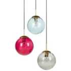 Beliani Pendant Lamp Kangaroo Metal Multicolour
