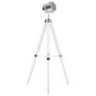 Beliani Floor Lamp Alzette Pine Wood White