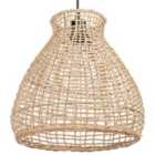 Beliani Pendant Lamp Sakeni Rattan Natural