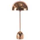 Beliani Table Lamp Macasia Metal Copper