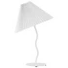 Beliani Table Lamp Alwero Metal White